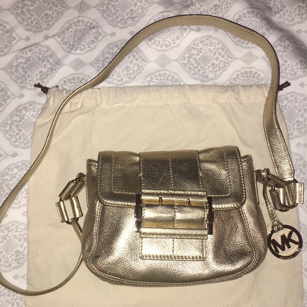 MICHAEL Michael Kors Gold Metallic Tote